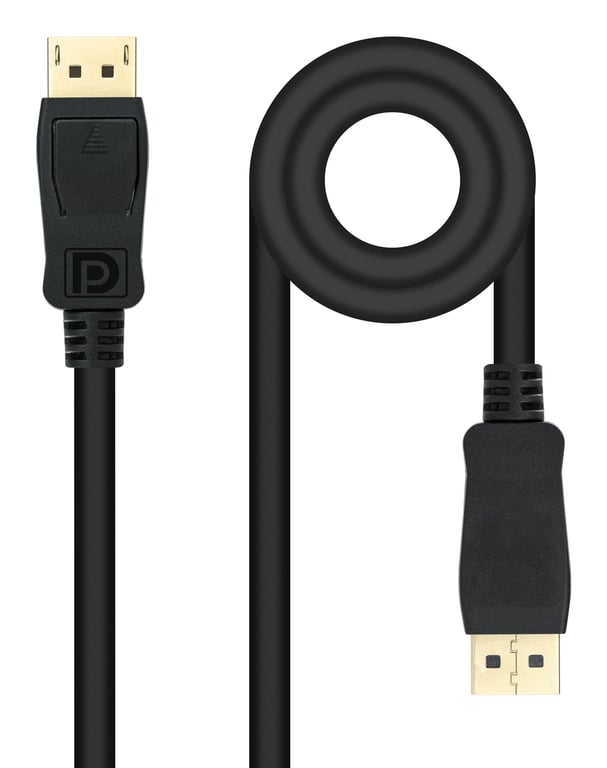 Nanocable 10.15.2603 câble DisplayPort 3 m Noir - Neuf