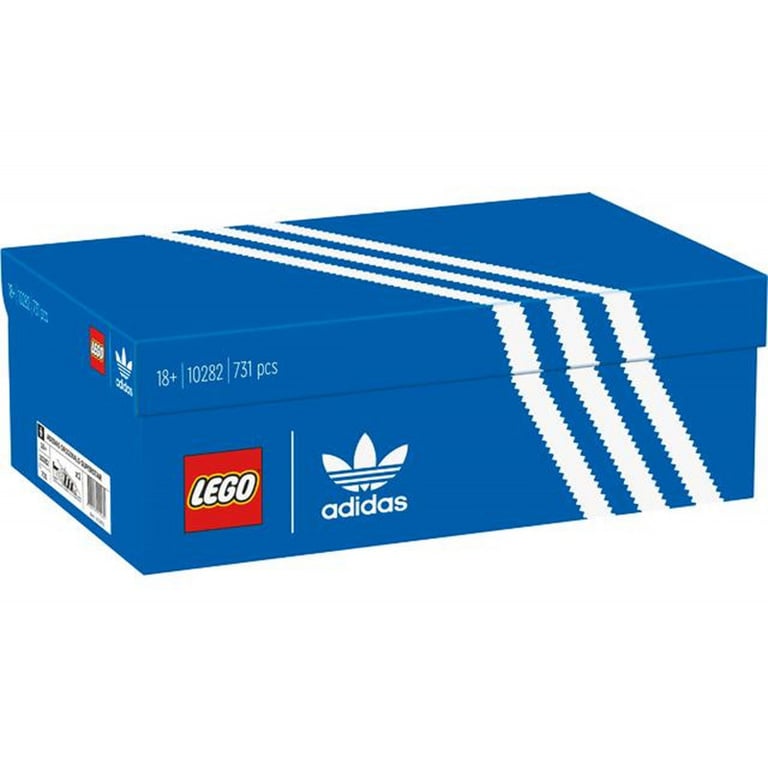 LEGO® Icons 10282 Réplique de la chaussure Adidas Originals Superstar en LEGO® Neuf