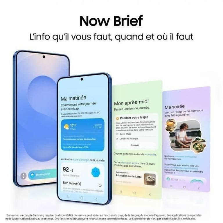 Galaxy S25 Plus (5G) 256 Go, Marine - Neuf