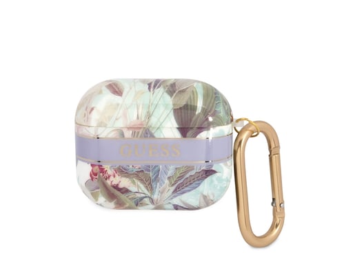 Cover per AirPods 3 Flowers con anello