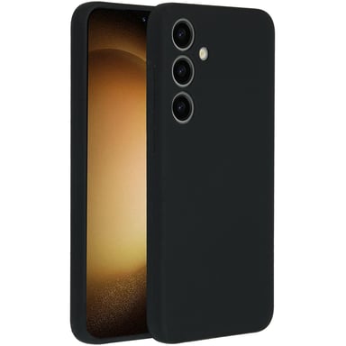 Accezz Coque Liquid Silicone pour Samsung Galaxy S24 Plus - Noir