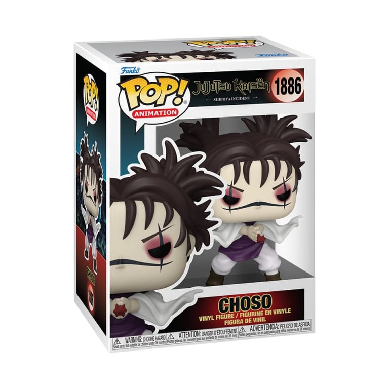 Figurine Funko Pop Animation Jujutsu Kaisen Choso - vue 2
