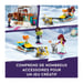 LEGO Friends 41760 Les Vacances en Igloo, Jouets d'Hiver avec Chiens de Traîneau, Mini-Poupées, pour Enfants Des 8 Ans