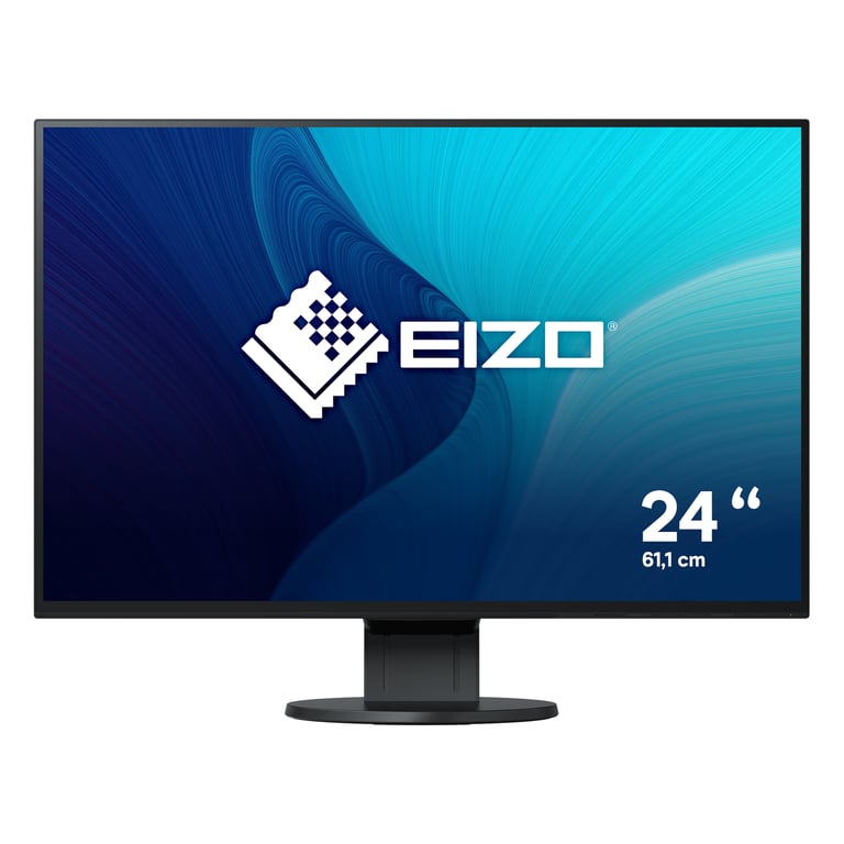 Eizo Flexscan Ev2456 24.1" Full Hd Led Plat Noir Écran Plat De PC Flexscan Ev2456, 61,2 Cm (24.1"), 1920 X 1200 Pixels, Full Hd, LCD, 5 Ms, Noir