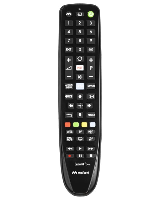 Meliconi Télécommande de Remplacement Personal 2+ pour TV LG 100% Fonctions d'origine Boutons Netflix Youtube