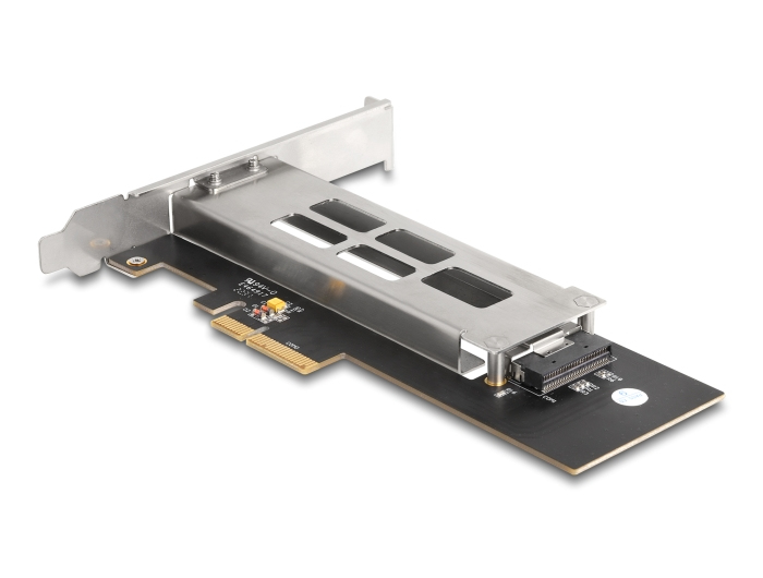 DeLOCK Rack mobile de carte PCI Express pour 1 x .2 NVMe SSD Facteur de forme à profile plat Neuf