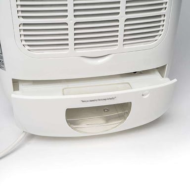 Deumidificatore Meaco DD8L, per interni, a basso consumo, 12L/giorno, sistema intelligente, compatto, silenzioso, controllo grafico, tecnologia avanzata.