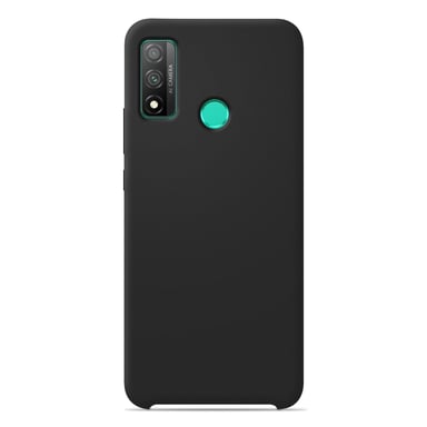 Coque silicone unie Soft Touch Noir compatible Huawei P Smart 2020