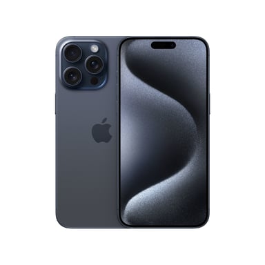 iPhone 15 Pro Max (5G) 256 Go, Titane bleu, Débloqué