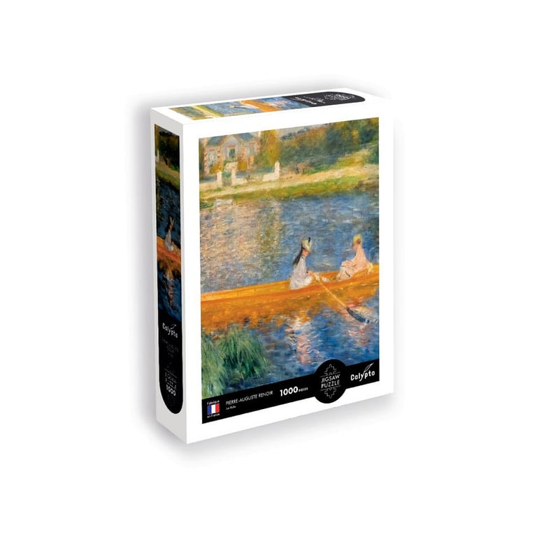 Puzzle 1000 Pièces La Yole de Pierre-Auguste Renoir - Fabrication Française - Neuf