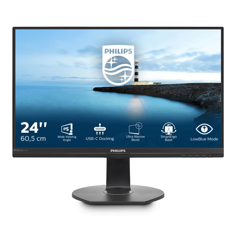 Philips B Line Moniteur LCD FHD avec port USB C 241B7QUPBEB00 Neuf - vue 1
