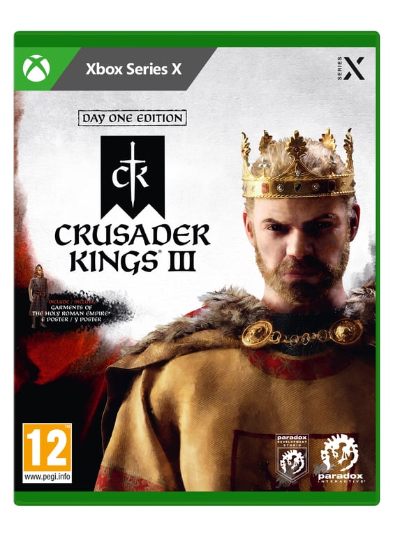 Paradox Interactive Crusader Kings III Console Edition Day One Edition Standard Multilingue Xbox Series X Neuf