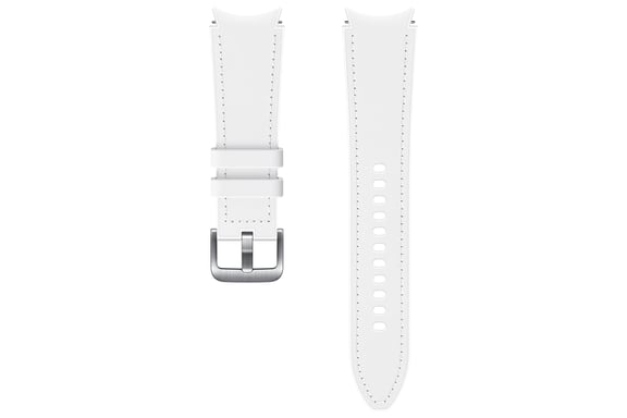 Samsung ET-SHR89LWEGEU Accesorios para dispositivos vestibles inteligentes Grupo de rock Blanco Fluoroelastómero, Piel auténtica