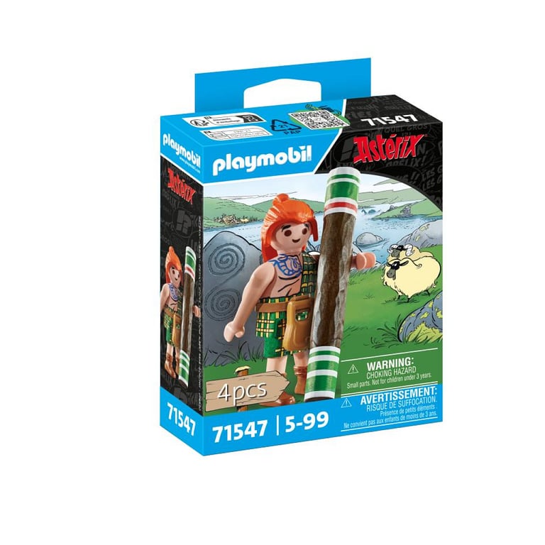 Figurine Astérix : Mac Oloch, le Héros Écossais - Neuf