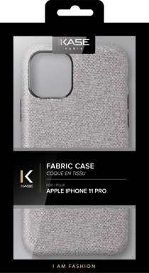 Funda de tela Apple iPhone 11 Pro, gris sable