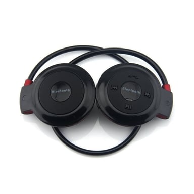 Casque Bluetooth Écouteurs Sans Fil Fm Autonomie 10 Heures Batterie Lithium Noir YONIS