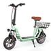iScooter i12 Monopattino elettrico con sedile per adulti, 500 W 12'' Doppie sospensioni Commuter EScooter con cestino-Verde