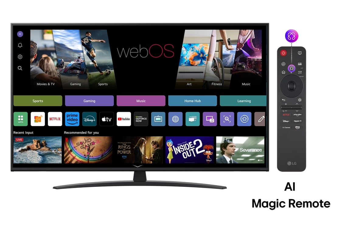 LG NanoCell AI 55NANO81A3A TV 139 7 cm 55 4K Ultra HD Smart TV Wifi Neuf - vue 3