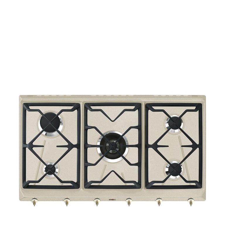 Table De Cuisson À Gaz Encastrable À 5 Feux Smeg Srv896Avogh2