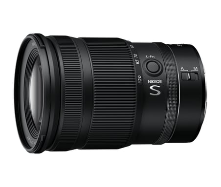 Objetivo híbrido Nikon Z 24 120mm f 4 S negro