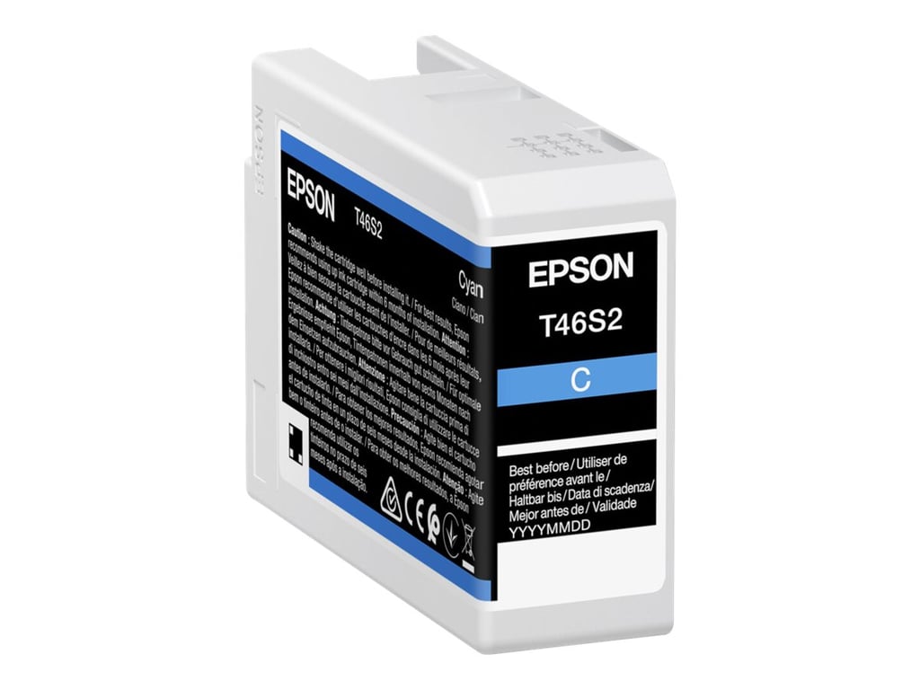 Epson Singlepack Cyan T46S2 UltraChrome Pro 10 - vue 5