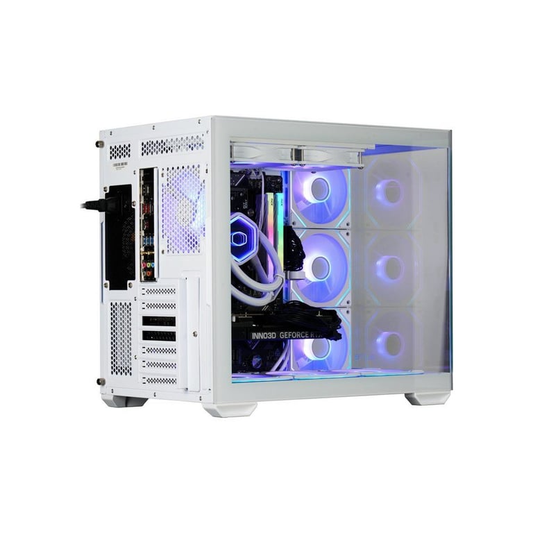 PC Gamer powered by COOLER MASTER Sans Windows AMD Ryzen RTX 5060 Ti RAM DDR5 SSD - vue 3