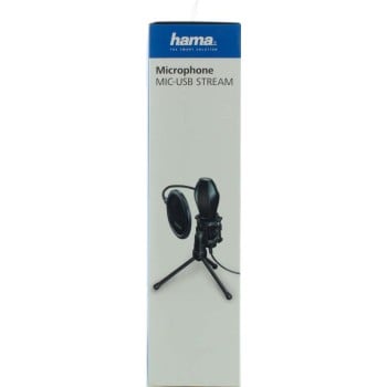 MIC-USB Microfono ''Stream'' per PC e laptop, USB