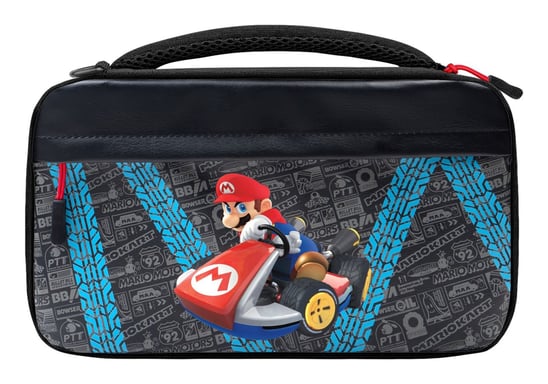 PDP Commuter: GLOW Mario Kart Drift Funda robusta Nintendo Negra, Azul, Gris