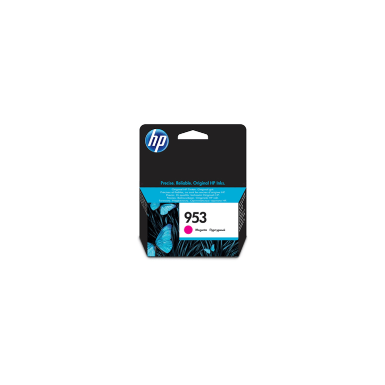 Cartouche d'encre Magenta HP N°953 pour imprimantes Officejet Pro - Capacité 700 pages - Neuf