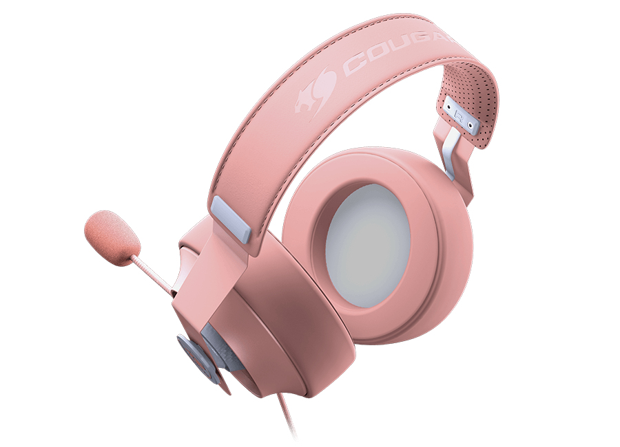 COUGAR Gaming Phontum S Pink Casque Avec fil Arceau Jouer Rose - Neuf