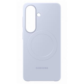 Coque en silicone Slim Magnet Bleu-violet pour Samsung Galaxy S26 - Neuf