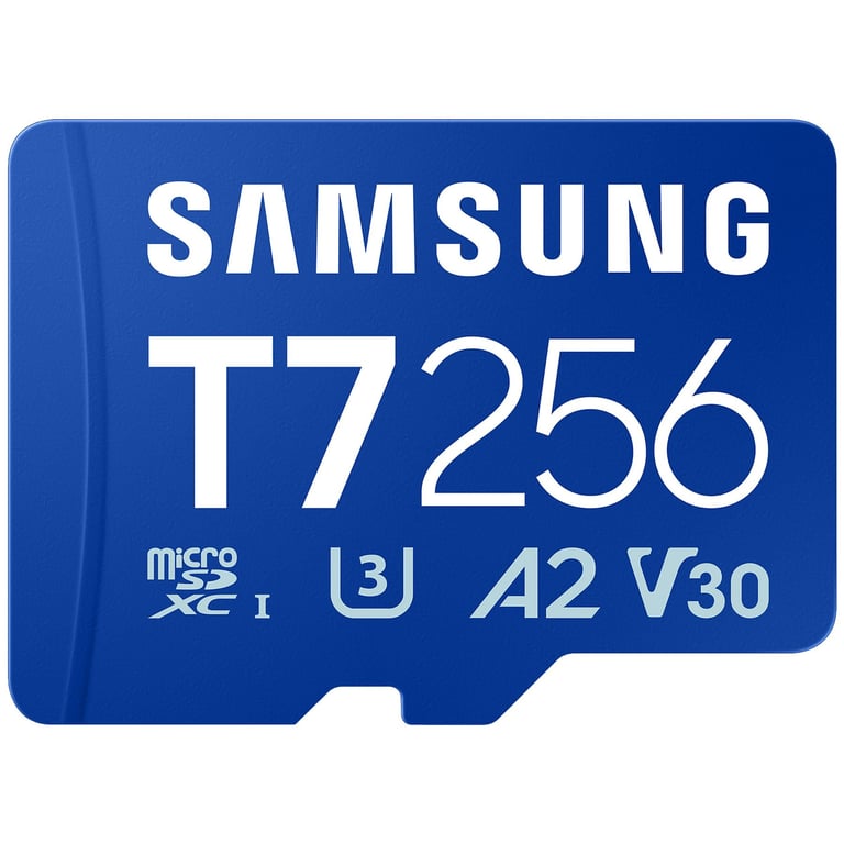 Carte memoire Samsung 256Go Micro-SD T7 MB-MB256T/WW - Neuf