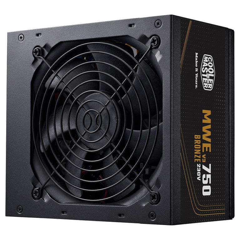 Bloc d'alimentation interne Cooler master MPE 7501 ACABW 3BEU Alimentation MWE V3 230 V - vue 7
