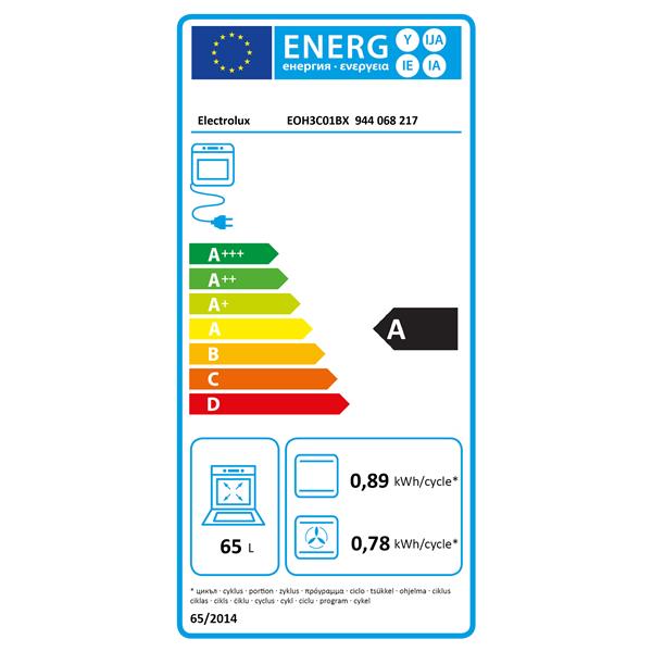 Four Catalyse Electrolux EOH3C01BX - 65L - vue 10