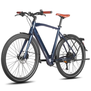 FAFREES F700M E-bike Urbana - Motor 250W Batería 36V10AH Con Freno Hidráulico Aluminio – Azul