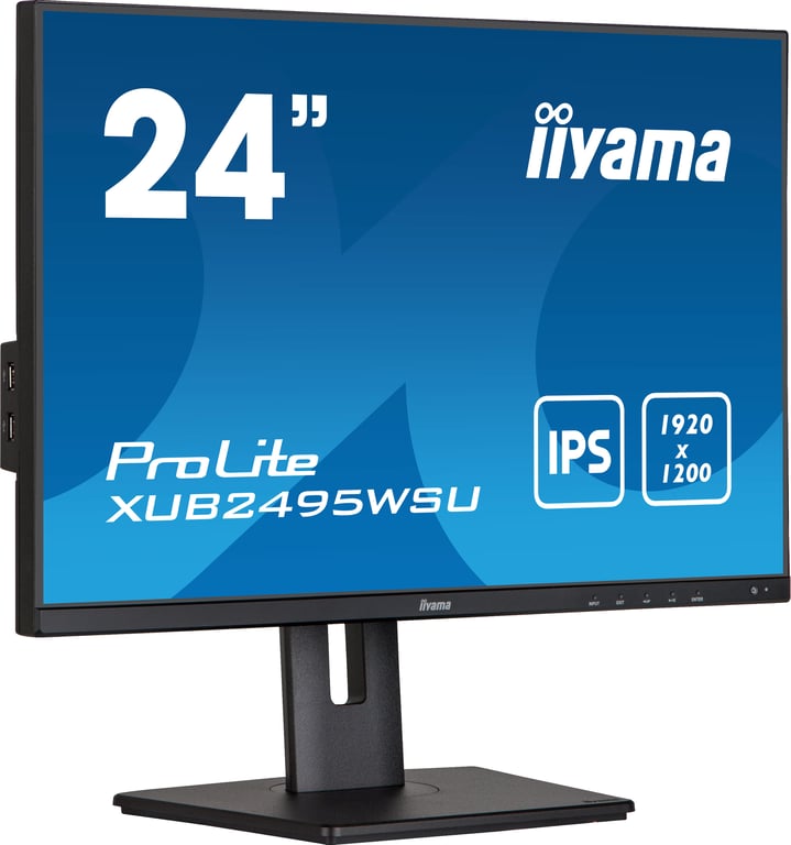 Iiyama XUB2495WSU B5 24.1 FHD+/60HzIPS5msVGADP - vue 3
