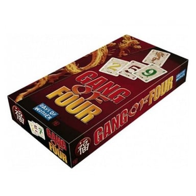 Gang Of Four - Jeu de Cartes Stratégique Amusant pour Familles et Amis