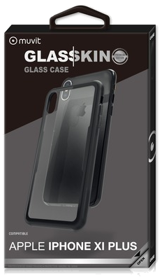 Glasskin Glass Case Contour Noir: Apple Iphone Xs Max
