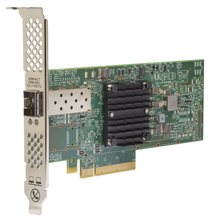 Lenovo Broadcom 57414 1025GbE SFP28 2 port PCIe Interne Ethernet Neuf - vue 2