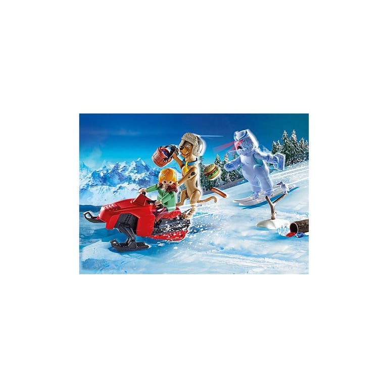 Playmobil SCOOBY-DOO avec spectre des neiges - Neuf
