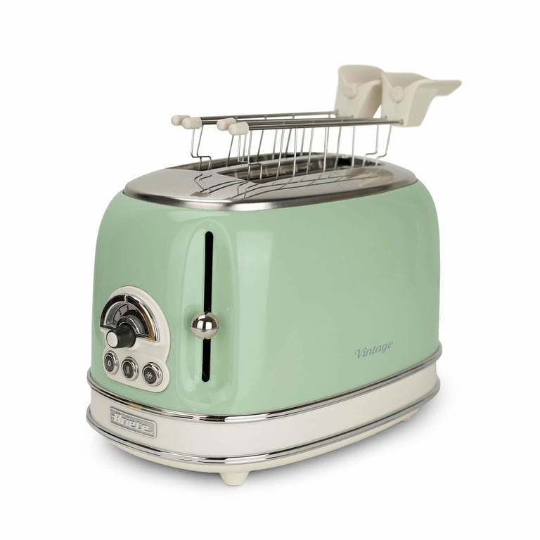 Grille-pain 2 tranches Ariete 155 Vintage Puissance 810 W Vert - Neuf