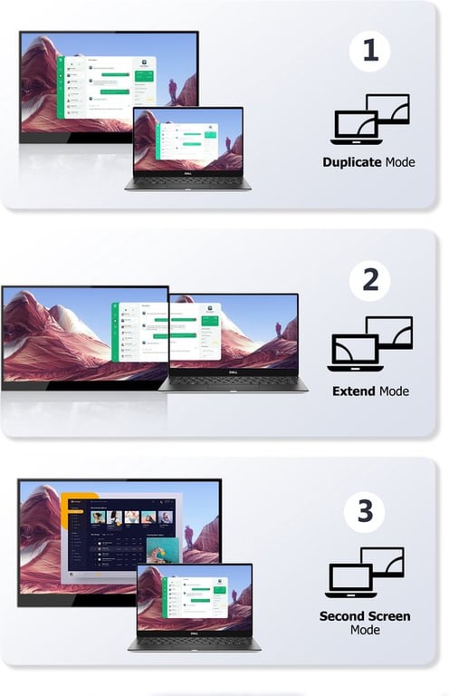 Lipa AX-60T Moniteur Portable 4K Ultra HD 15,6 pouces - Avec Écran Tactile - Moniteur Portable - Écran d'Ordinateur - Écran - Neuf