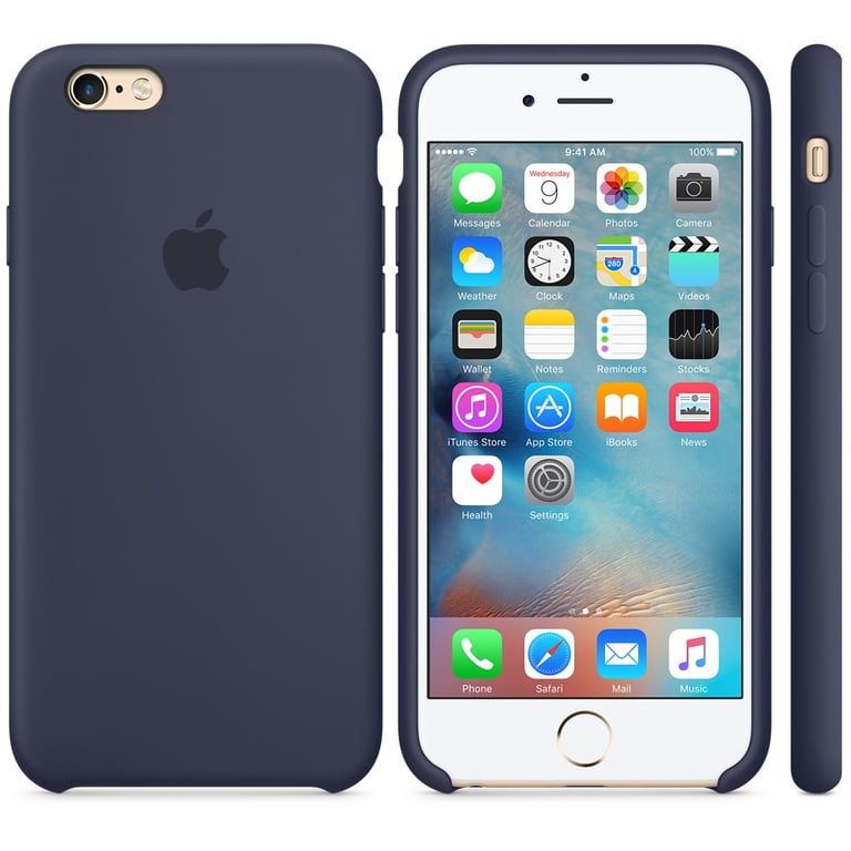 Apple Coque silicone iPhone 66s - vue 3