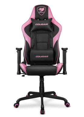 COUGAR Gaming ARMOR Elite Eva Silla para videojuegos de PC Asiento acolchado Negro, Rosa