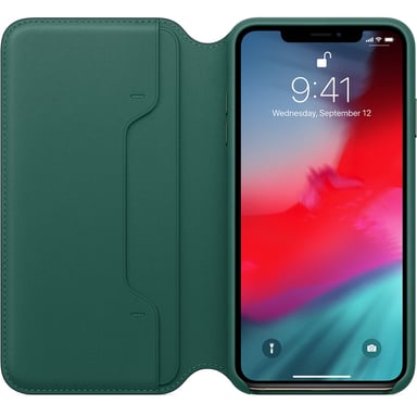 Apple MRX42ZM/A funda para teléfono móvil 16,5 cm (6.5'') Folio Verde