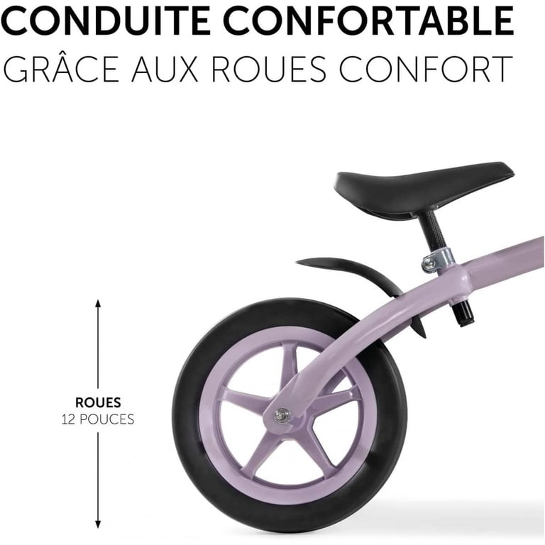 Draisienne Super Rider 12 Lavande - vue 3