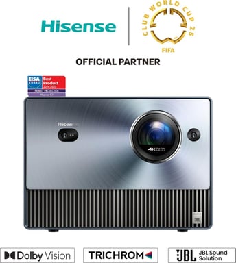 Hisense C1 1600 lúmenes ANSI DMD UHD 4K (3840x2160) Acero inoxidable