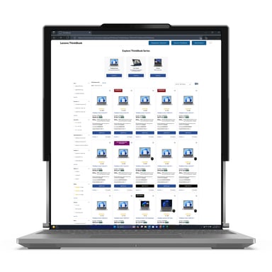 Lenovo ThinkBook Plus G6 Rollable Copilot+ PC Intel Core Ultra 7 258V Ordinateur portable 42,4 cm (16.7'') 32 Go LPDDR5x-SDRAM 1 To SSD Wi-Fi 7 (802.11be) Windows 11 Pro Français Gris