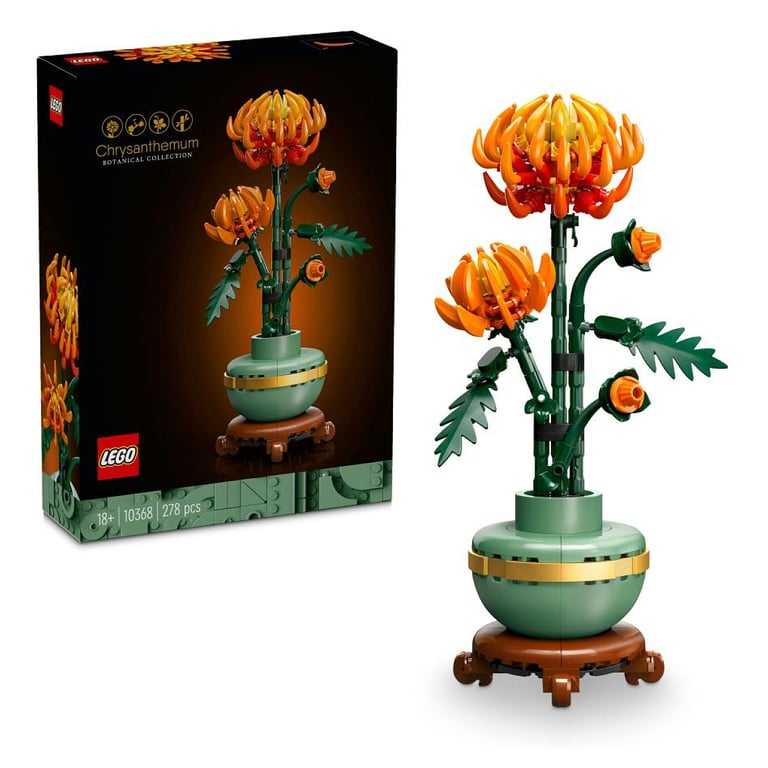 Lego Icons Le Chrysanthème 10368 Lego La Boîte - vue 5
