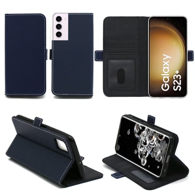 Samsung Galaxy S23 Plus / S23+ 5G Etui / Housse pochette protection bleu